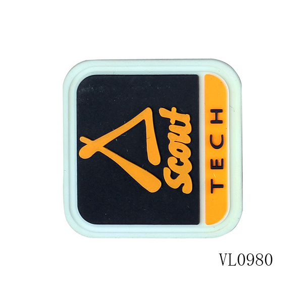 rubber patch label badge