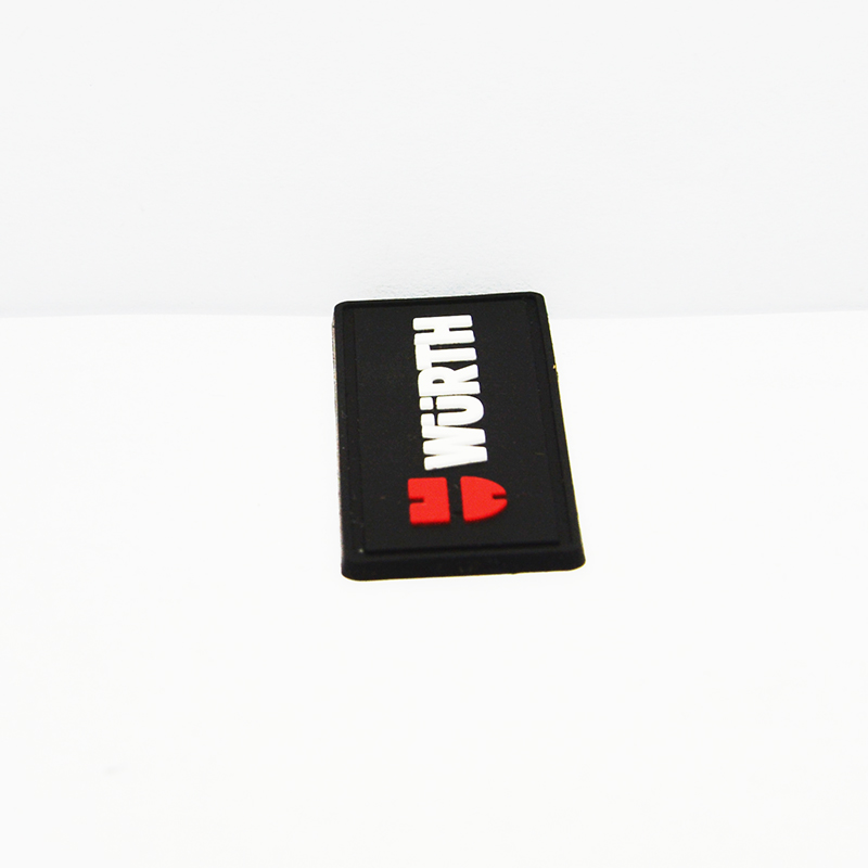 customized jacket silicone rubber badge