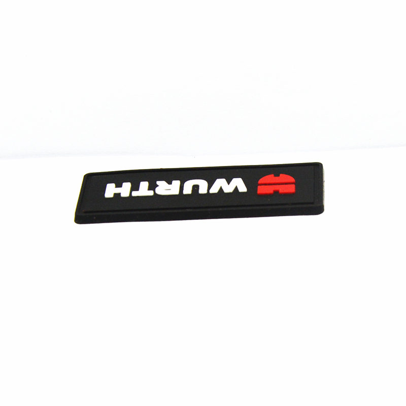 customized jacket silicone rubber badge