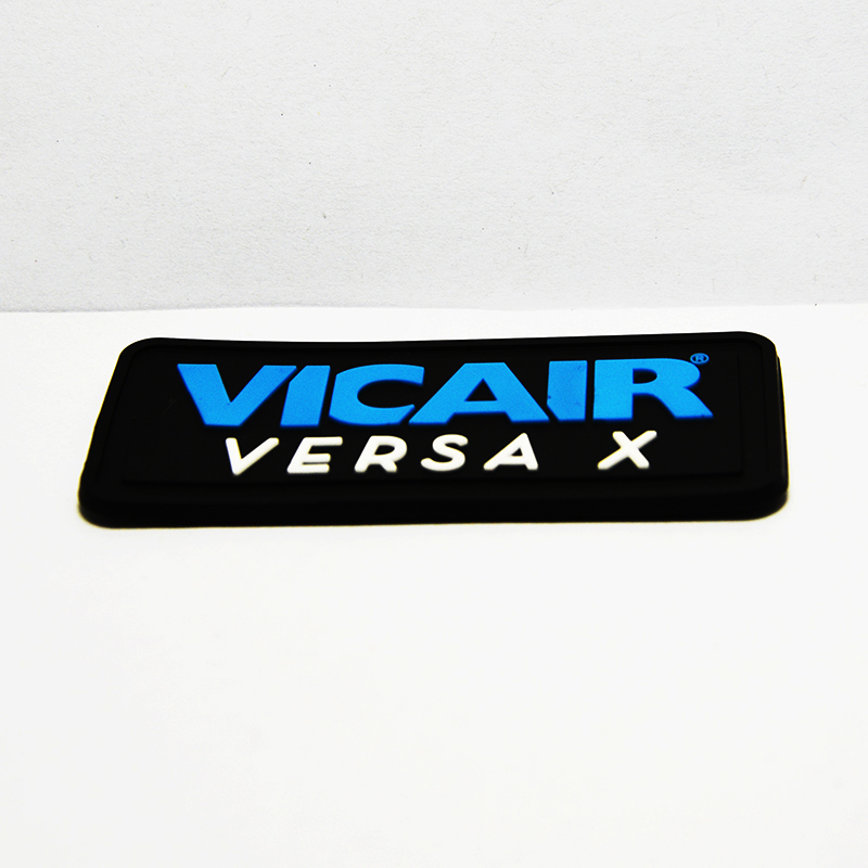 customized pvc rubber badge for cushion
