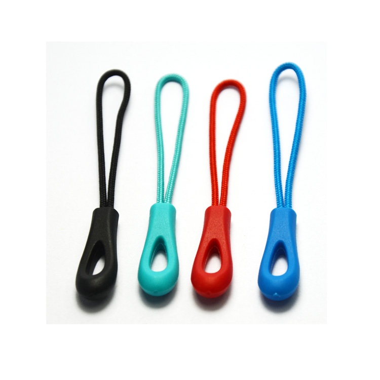 backpack plastic zip puller without logo
