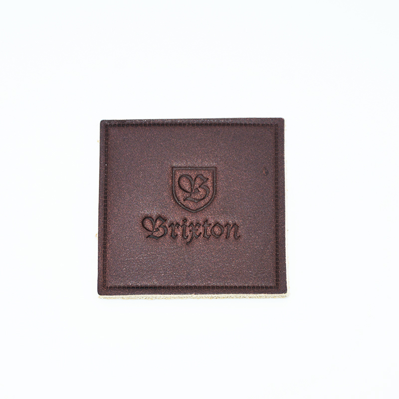 pressed real  leather patch