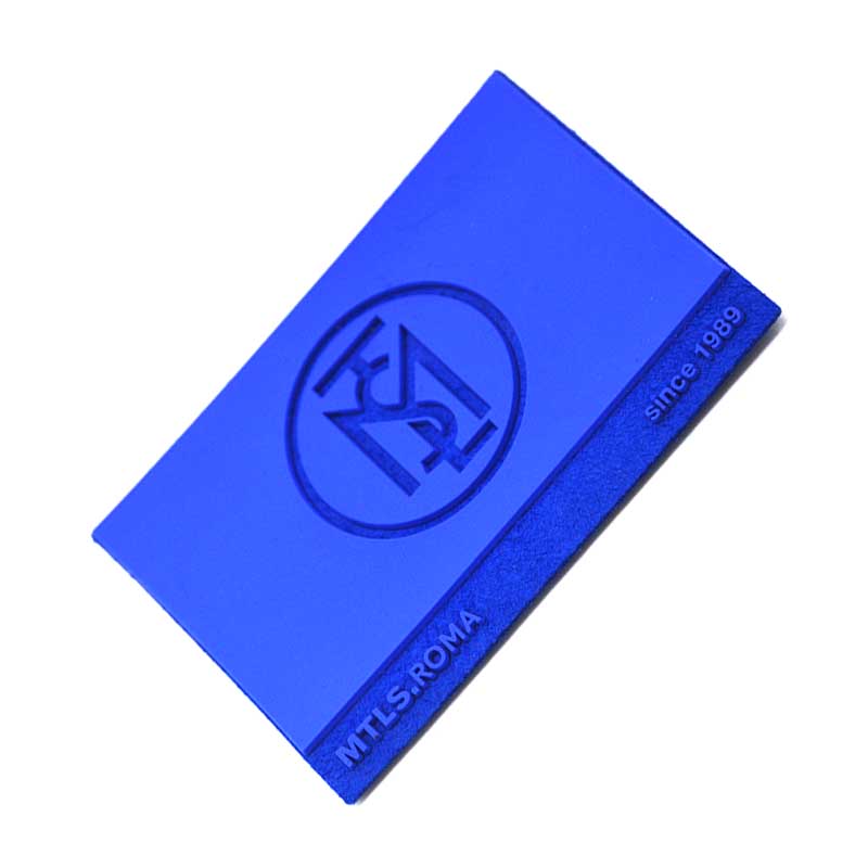 silicone labels on suede material