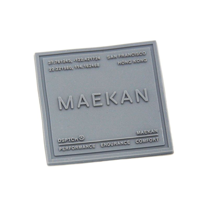 solid silicone rubber labels