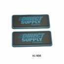 soft pvc clothing rubber badge silicone patch