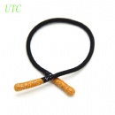 two colors tipping silicone cord pull tab