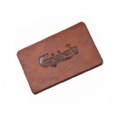 Customized genuine PU leather patches
