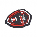 brand rubber pvc badge